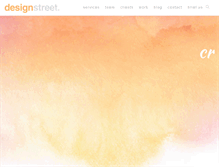 Tablet Screenshot of designstreet.com.au